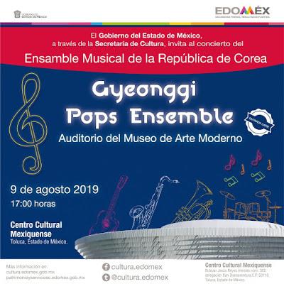 ALISTAN PRESENTACIONES DEL ENSAMBLE MUSICAL COREANO GYEONGGI POPS