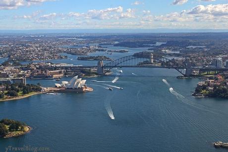 Sydney-Harbour-ariel-view ▷ Comentario sobre 12 Maravillas Naturales de Australia por NATURAL WONDERS OF AUSTRALIA: - Blue Nature Network