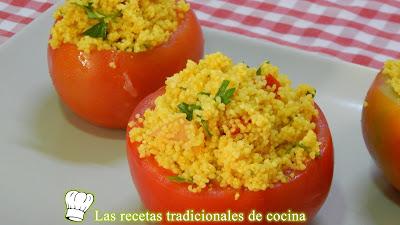 Cómo hacer tomates rellenos de cuscús Receta fácil de verano