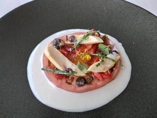 TOMATE HUEVO DE TORO GOURMET 2019 (Restaurante El Lago - Marbella -Estrella Michelin)