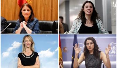 Cuatro mujeres son la voz de los principales partidos en el Congreso.