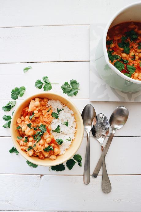 Cómo preparar curry de garbanzos en Thermomix Cómo preparar curry de garbanzos en Thermomix