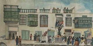 LA MUERTE EN LA LIMA DEL XVIII en la acuarela de Pancho Fierro