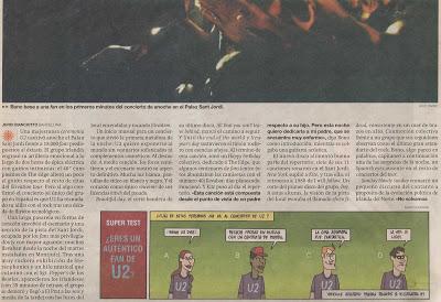 Vídeos de conciertos: U2 el 8 de agosto de 2001 en el Palau Sant Jordi de Barcelona