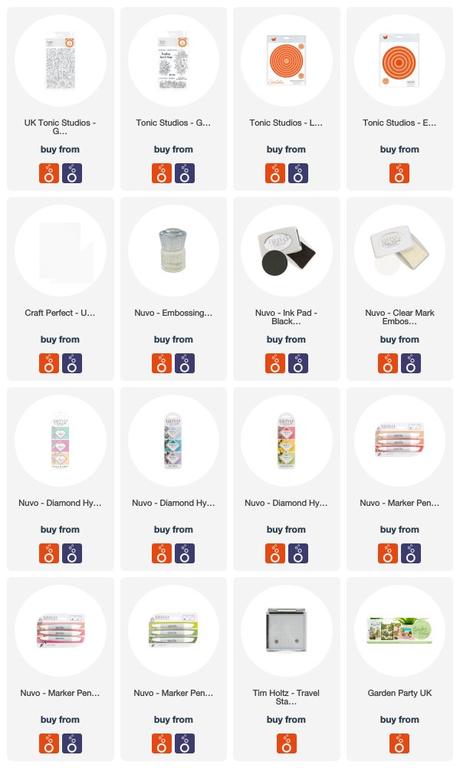 Tonic Studios Garden Party Release BLOG HOP