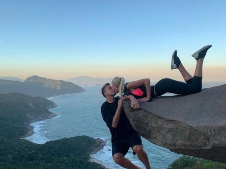 Las románticas fotos de Maxi López y su novia sueca: ¡al borde del abismo!