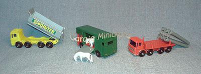 Camiones AEC y Leyland de Matchbox