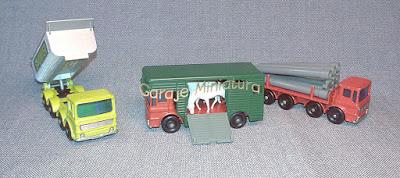 Camiones AEC y Leyland de Matchbox