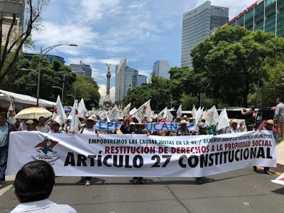 ABOLIR REFORMA  NEOLIBERAL AL ARTÍCULO 27 CONSTITUCIONAL ES UNA PRIORIDAD: MAX CORREA HERNÁNDEZ