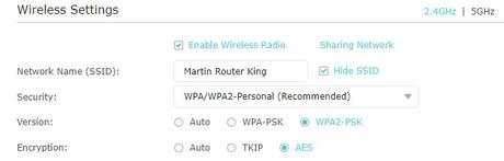 ocultar la red wifi de un router