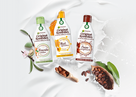 LA MASCARILLA DEL PELO SE TRANSFORMA EN LECHE