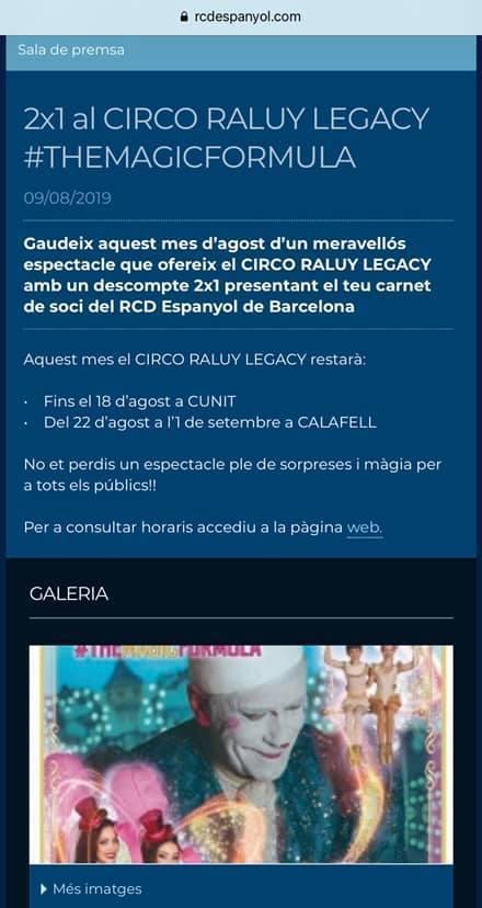 RCD Espanyol de Barcelona!