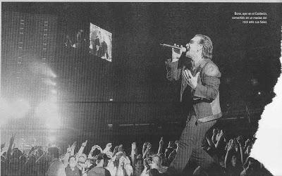 Vídeos de conciertos: U2 el 11 de agosto de 2005 en el Vicente Calderón de Madrid