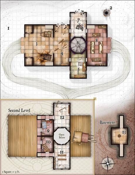 Dos webs llenas de mapas, planos y tiles