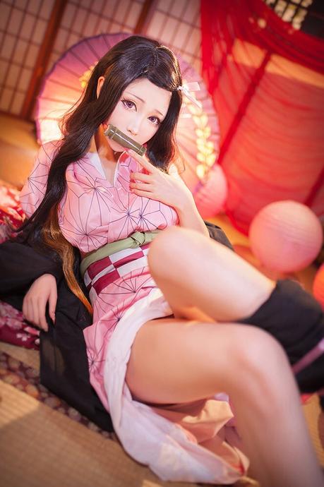 La Artista Taiwanesa ''Mon'', nos desvela su Cosplay de Nezuko: Simplemente Alucinante