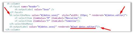 USO DEL DATA TABLE EN JSF.