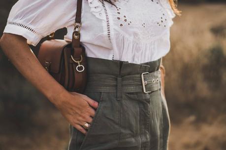 PANTALONES CARGO+BLUSA BOHO+SUPER HAUL DE ZARA