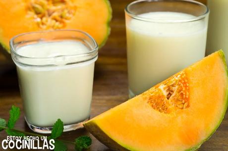 Receta de batido de melón (bebida refrescante de verano) Receta de batido de melón (bebida refrescante de verano)