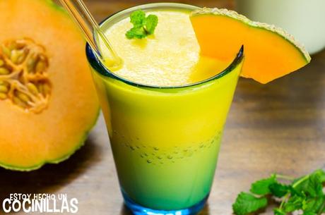 Receta de batido de melón (bebida refrescante de verano) Receta de batido de melón (bebida refrescante de verano)