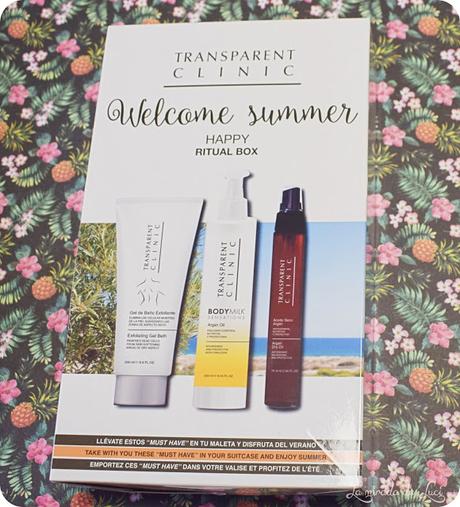 TRANSPARENT CLINIC, pack Happy, “Welcome Summer”