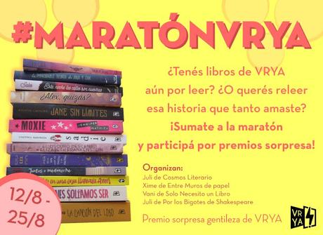 ¡Maratón VRYA! Leete todo lo que tenés pendiente y participá del sorteo