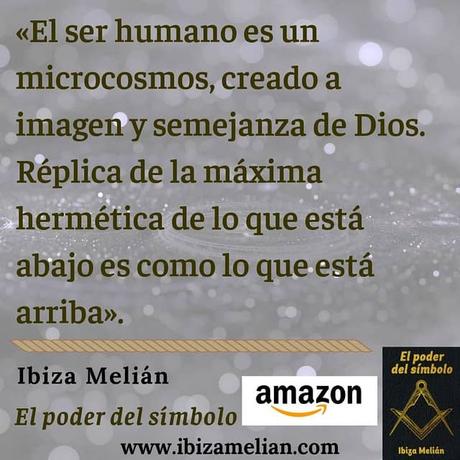 Frase sobre el ser humano como microcosmos, de la escritora Ibiza Melián