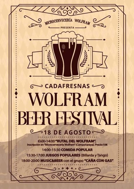 Cadafresnas se divierte en el WOLFRAM BEER FESTIVAL
