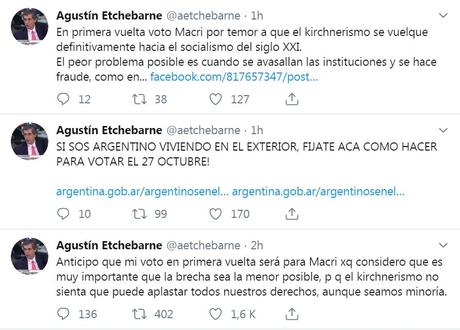 Los “amigos” de Espert le sueltan la mano y llaman a votar por Macri en octubre