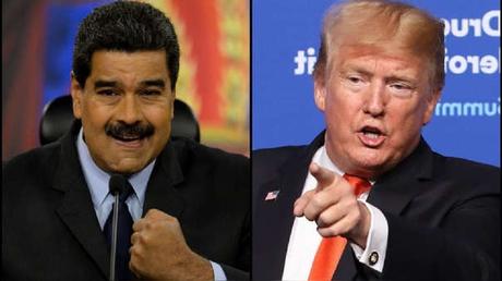 Resultado de imagen para Marcha sabado 10 agosto 2019 chavismo No more Trump Nicolas Maduro