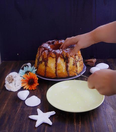 BUNDT CAKE DE LAVANDA ESPECIADO