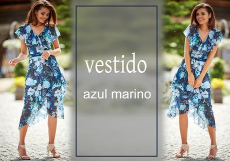 Vestido azul marino Vestido azul marino