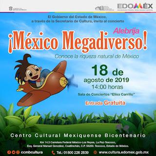 ORGANIZA SECRETARÍA DE CULTURA FIN DE SEMANA DE ACTIVIDADES EN EL CENTRO CULTURAL MEXIQUENSE BICENTENARIO