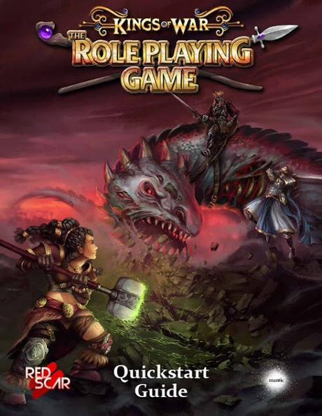 Kings Of War RPG Quickstart para descargar, desde Red Scar