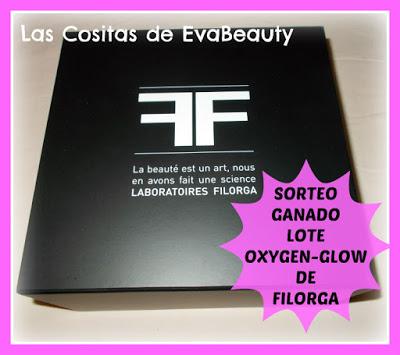 Sorteo ganado Pack Oxygen-Glow de Filorga