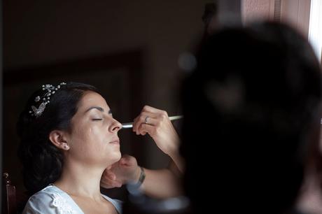 RECOGIDO Y MAQUILLAJE NOVIA SOLE.