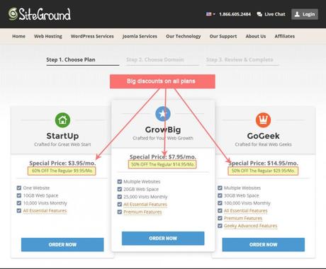 Siteground-hosting-plan-710x588 ▷ Comente cómo comenzar un blog de viajes en 11 pasos (y gane dinero) por algunos de los mejores temas de WordPress para blogs de viajes Un toque de Business.com