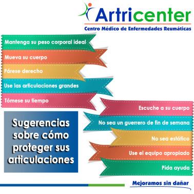 Artricenter Sugerencias sobre cómo proteger sus articulaciones