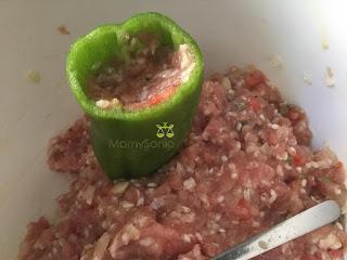 PIMIENTOS RELLENOS DE CARNE EN OLLA NEWCHEF TASTY