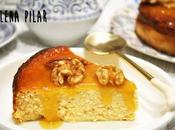 Melòpita naranja canela (tarta queso griega requesón miel)