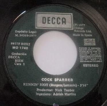 Cock Sparrer - Runnin riot 7