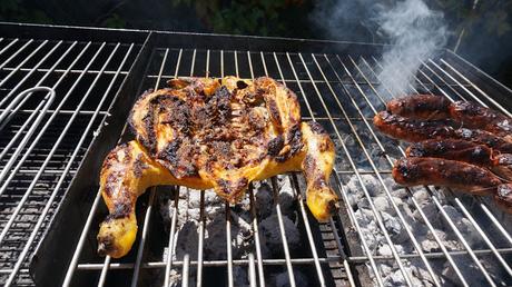 Pollo al limón jugoso a la parrilla estilo argentino Pollo al limón jugoso a la parrilla estilo argentino