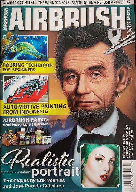 ACTION ART EUROPE Y STEP BY STEP AIRBRUSH MAGAZINE