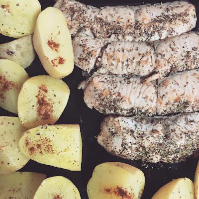 salmón-patatas-al-horno