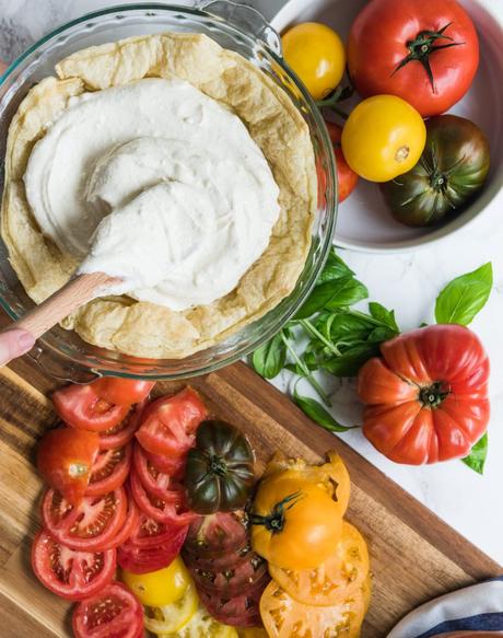 Receta de tarta de tomate