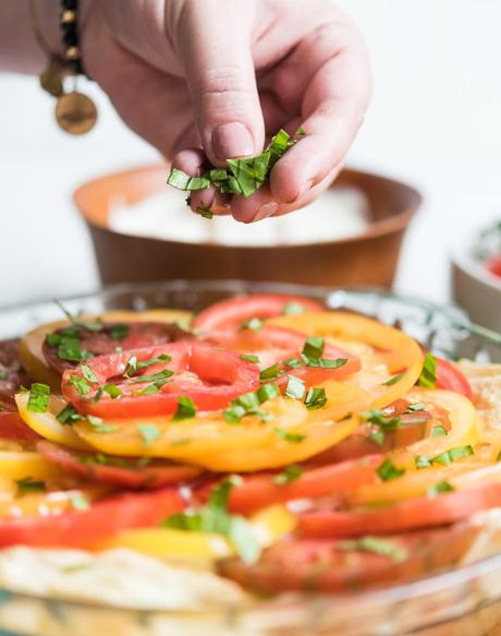 Receta de tarta de tomate