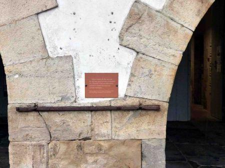 El metro patrón en Bastida