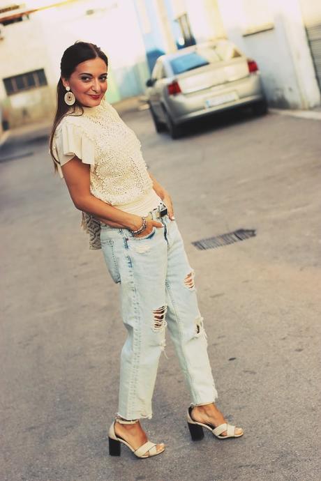 Top nude de ZAra