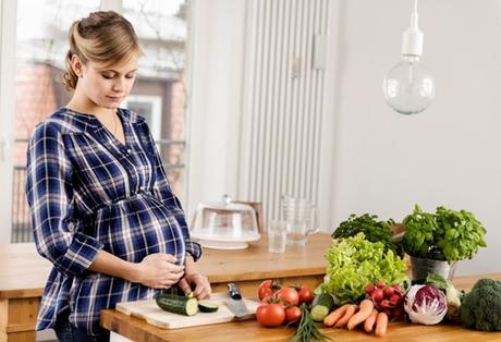 Alimentación vegetariana durante el embarazo