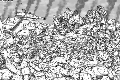 Adeptus illustratum: Arte de W40K y mas