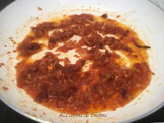 Arroz caldoso con chipirones y bacalao